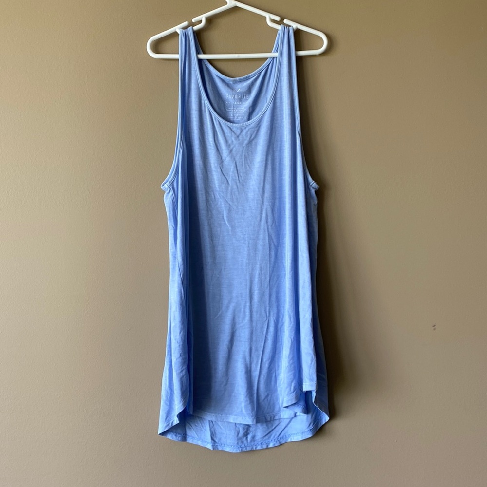 American Eagle Favorite Tank Light Blue